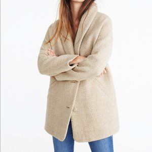 Sézane Herringbone Wool Coat NWOT